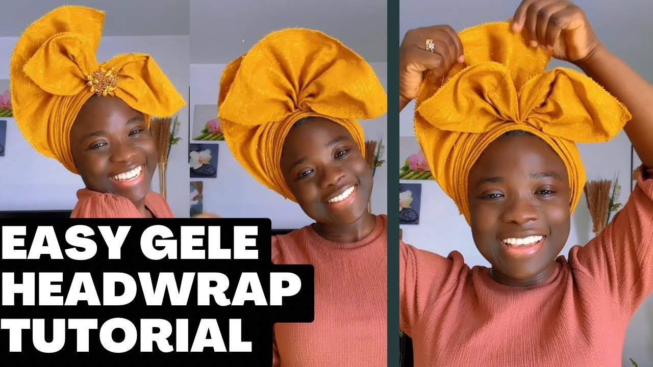 🔥QUICK & EASY HEADWRAP TUTORIAL EVER 😳