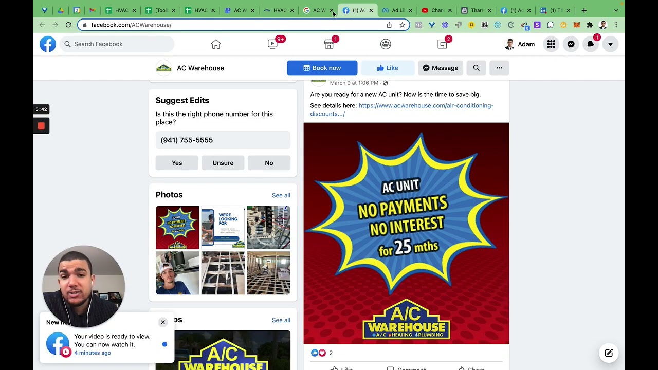 AC Warehouse | Google Ads Breakdown [Advertising Audit]