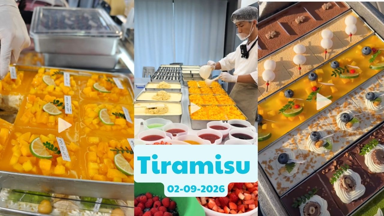 Zhang Xiu Long’s Tiramisu Stall-02092026 #tiramisu #cake #dessert #beautifulcakes