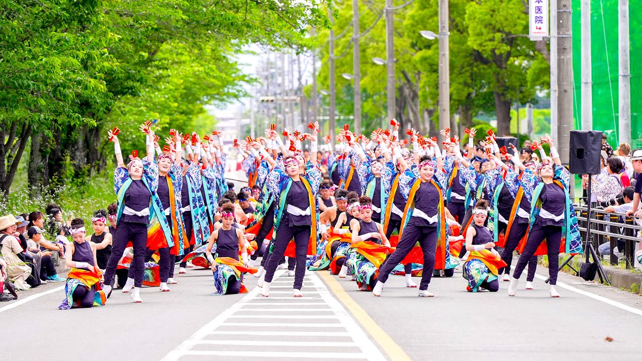 [4K] ど 『日出る』初披露　豊川市民まつり おいでん祭 2024　ダンスフェス　パレードステージ