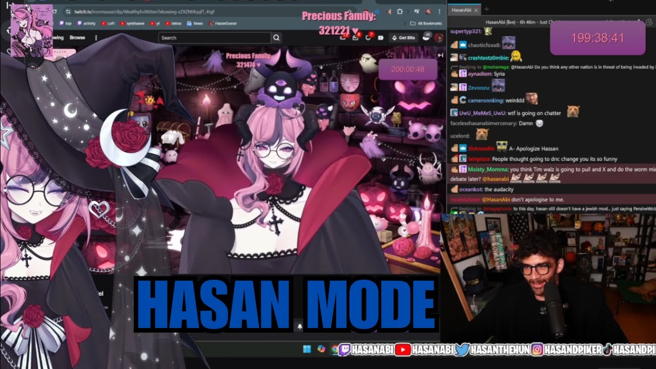 Hasan Finds Out About Mouse's 