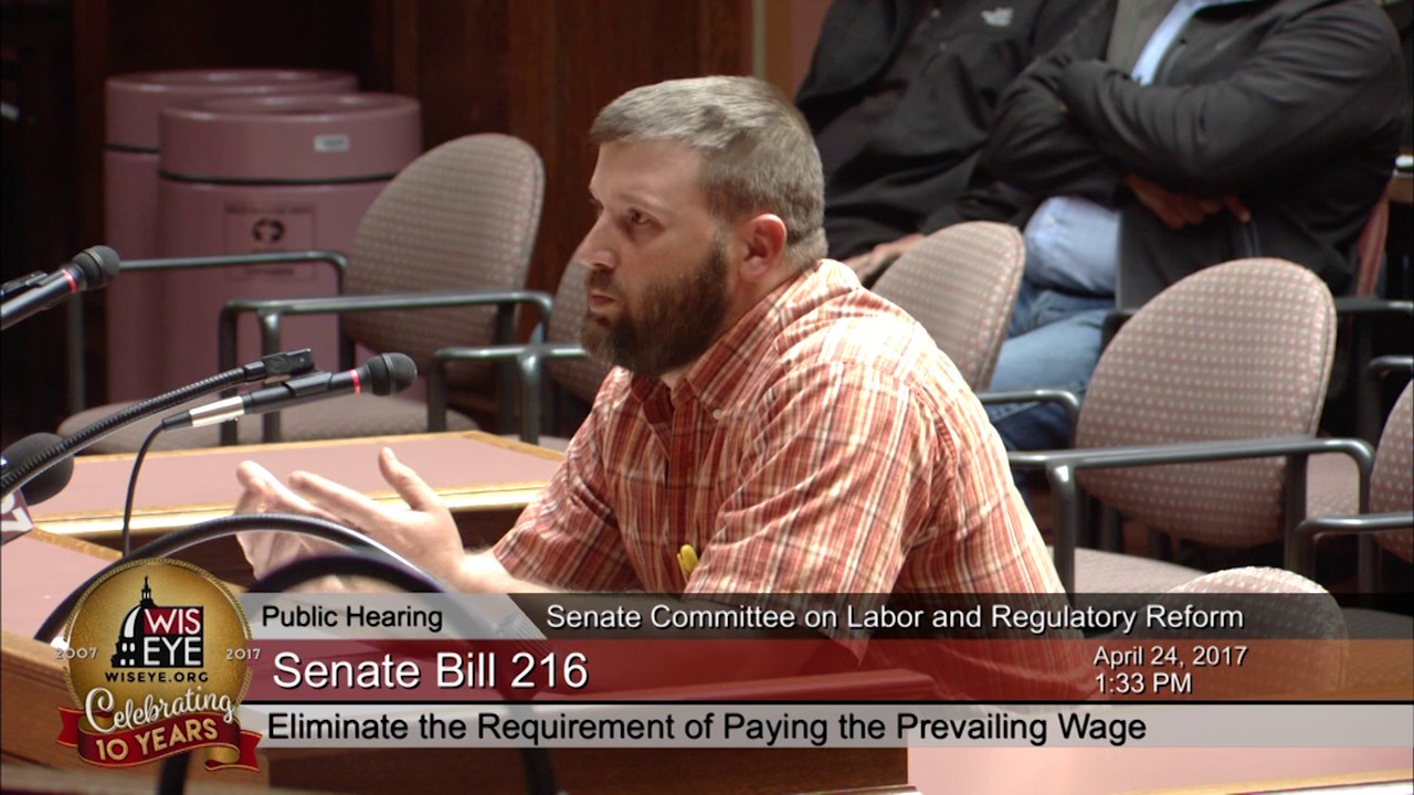 Morning Minute: SB 216 - Eliminate the Requirement of Paying the Prevailing Wage