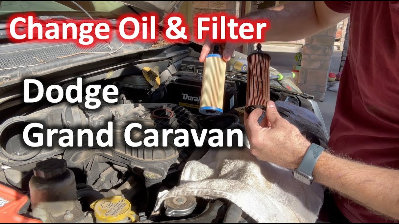 Как заменить масло и фильтр на Dodge Grand Caravan | Руководство своими руками | Эпизод 347