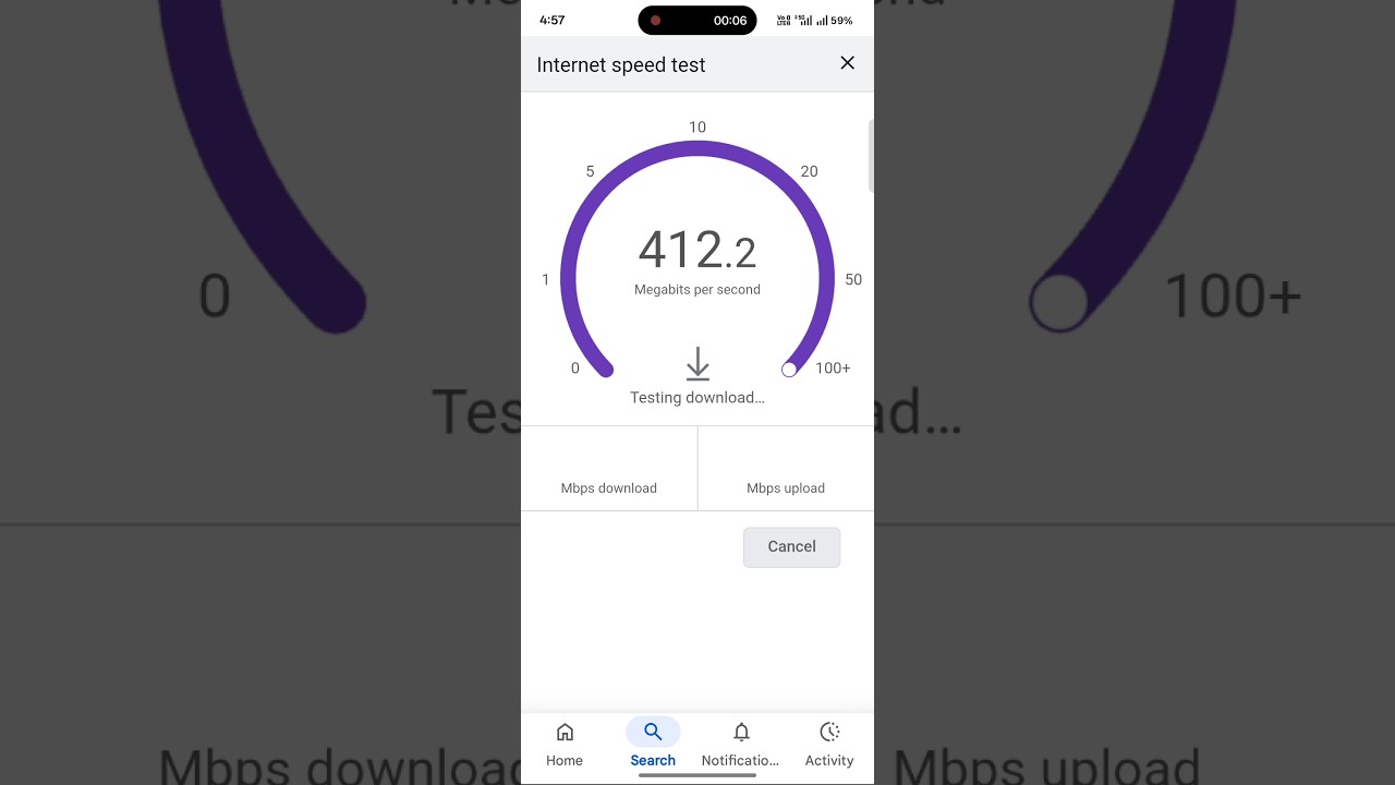realme p4 5g speed test #realme 5g network test #iphone #tech #youtubeshorts #congress