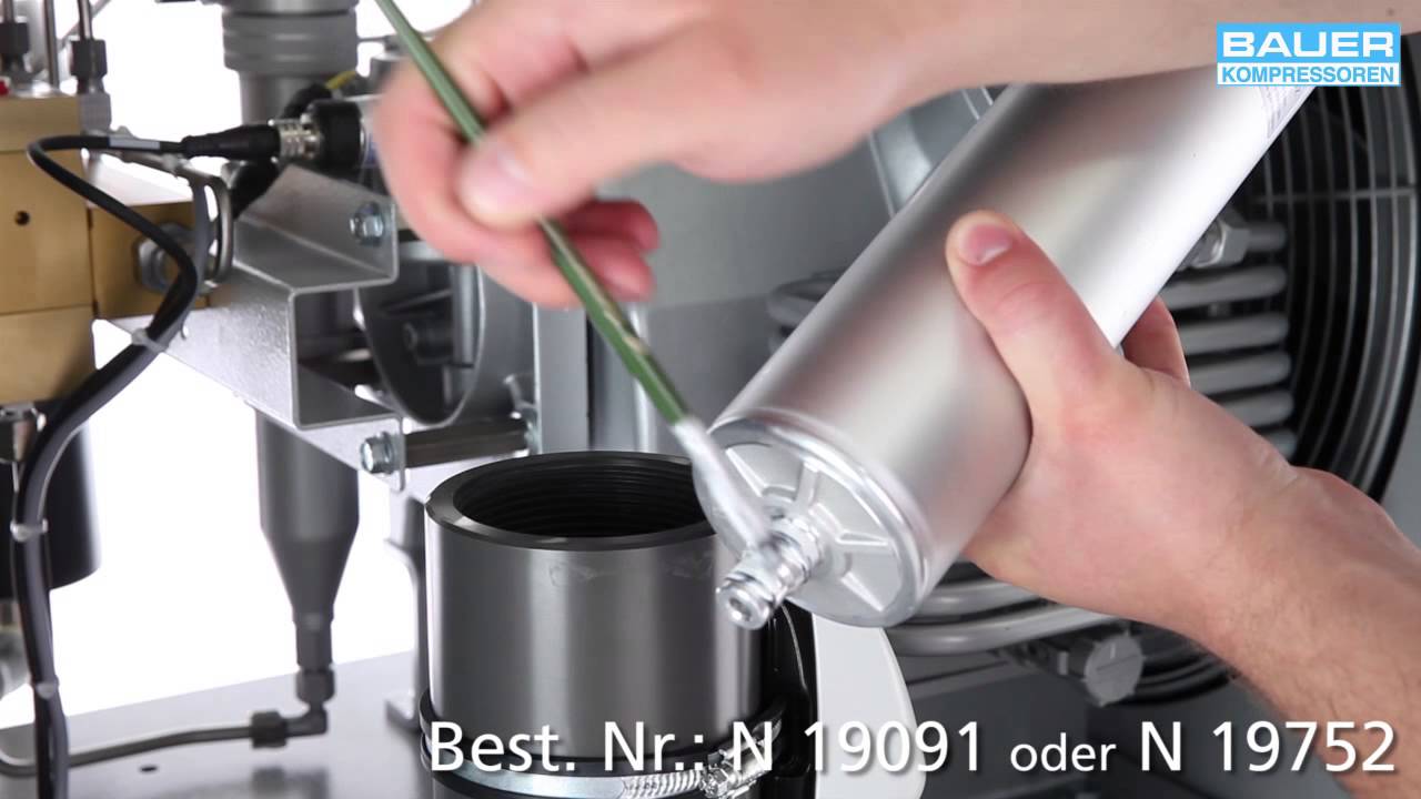 Filterpatronenwechsel - BAUER Poseidon Edition PE 300