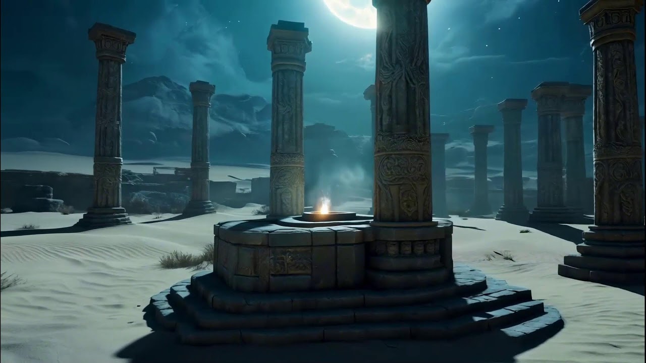 Silent Temple Ruins | Dark Fantasy Oud Metal Instrumental