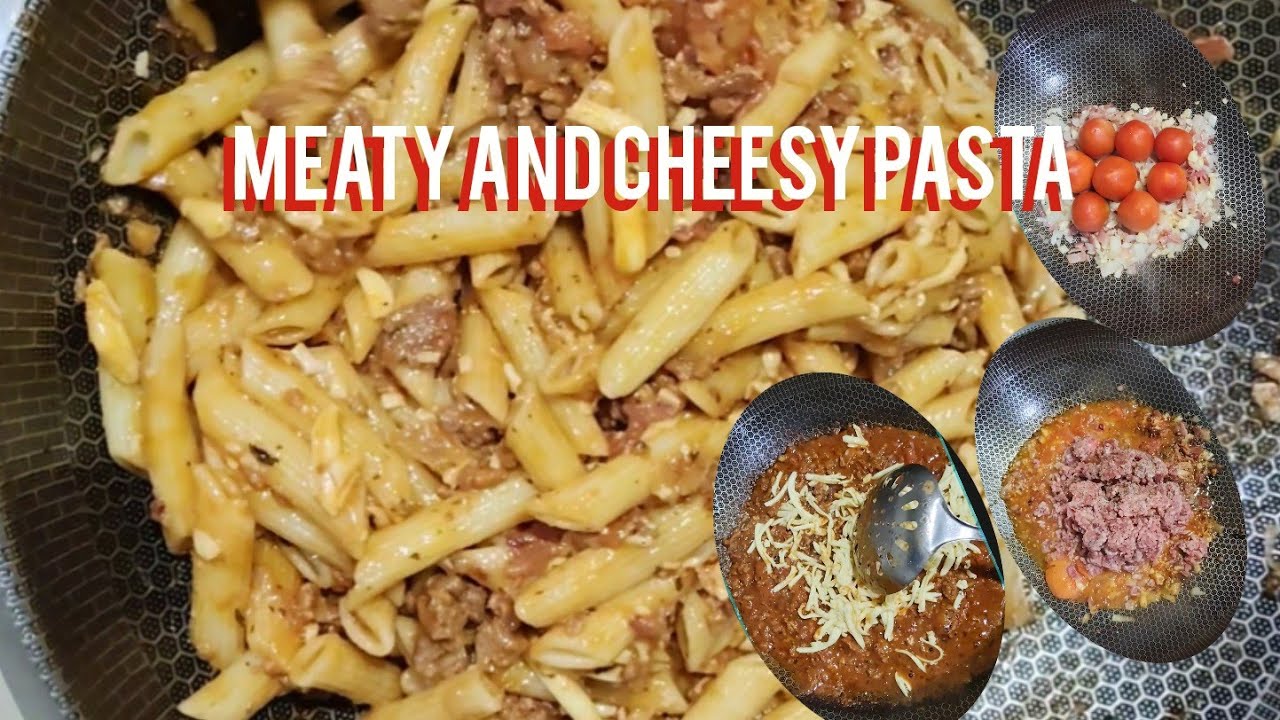 Meaty and Cheesy Pasta Regatoni