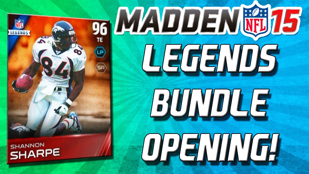 Madden 15 Ultimate Team - LEGENDS PACKS RODEO! SIX PACK BUNDLE OPENING! - MUT 15