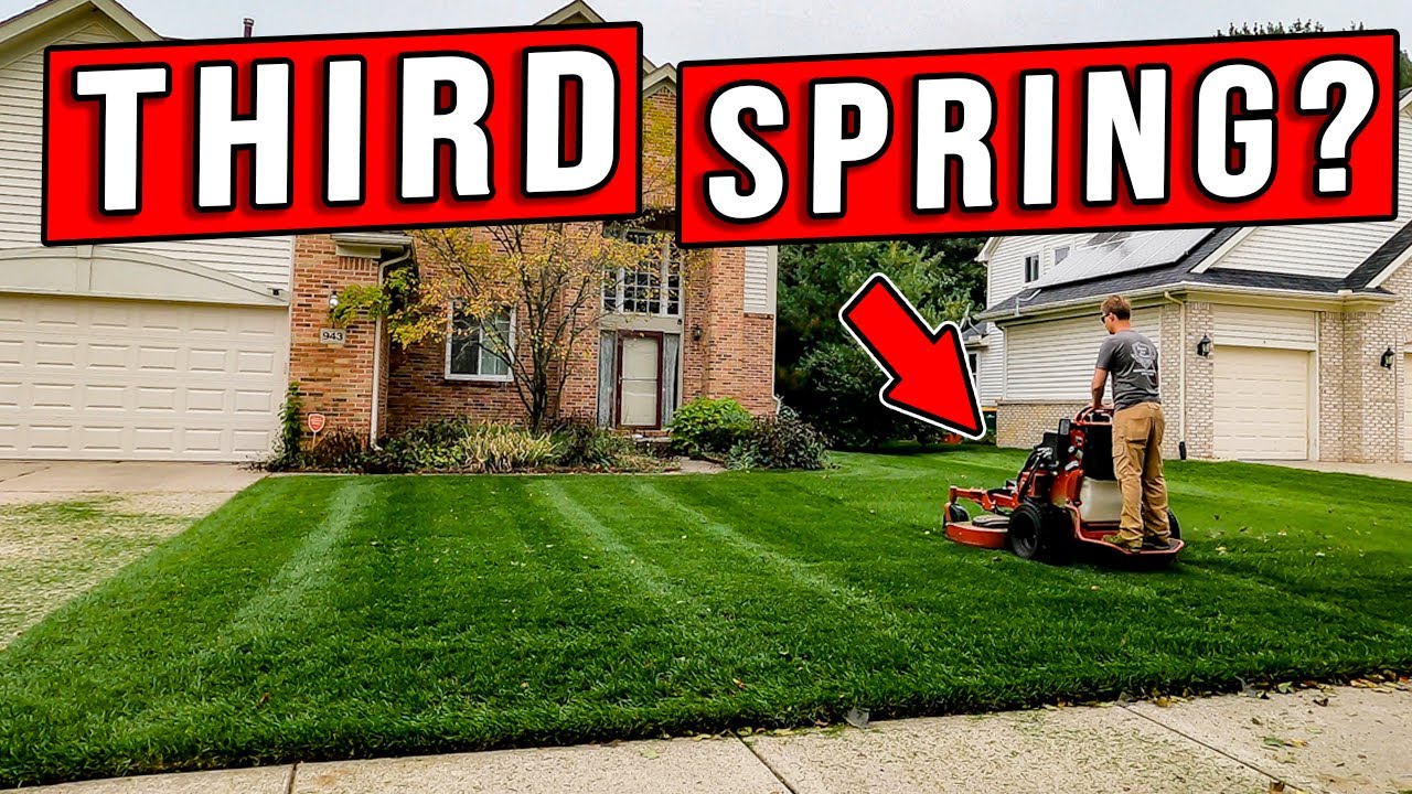Nasty WET GRASS & Soaked Lawns Equal A SLOW GO