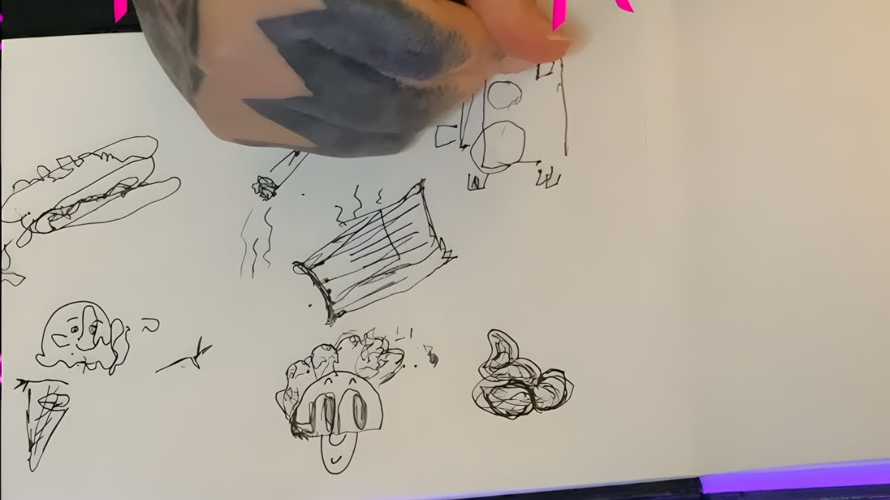 Blind and Upside down drawings?