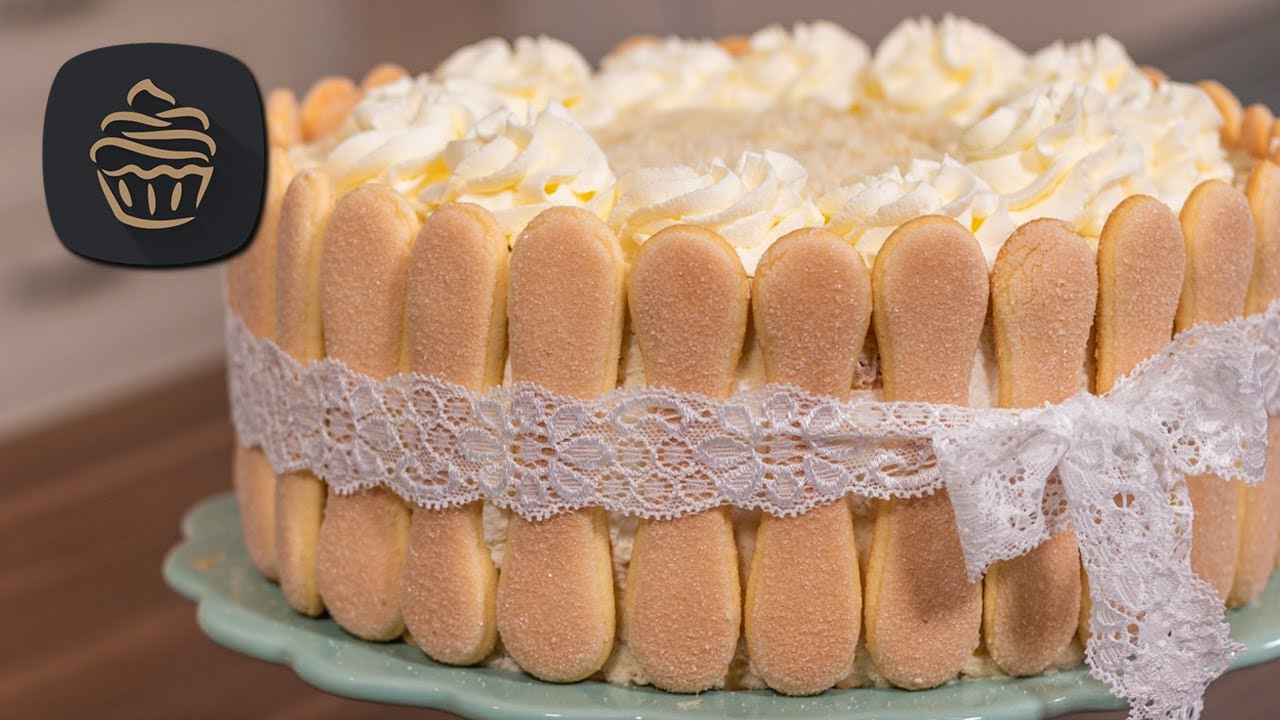 Diese Malakofftorte ist ein Traum aus Creme & Biskotten – einfach unwiderstehlich! 🍰