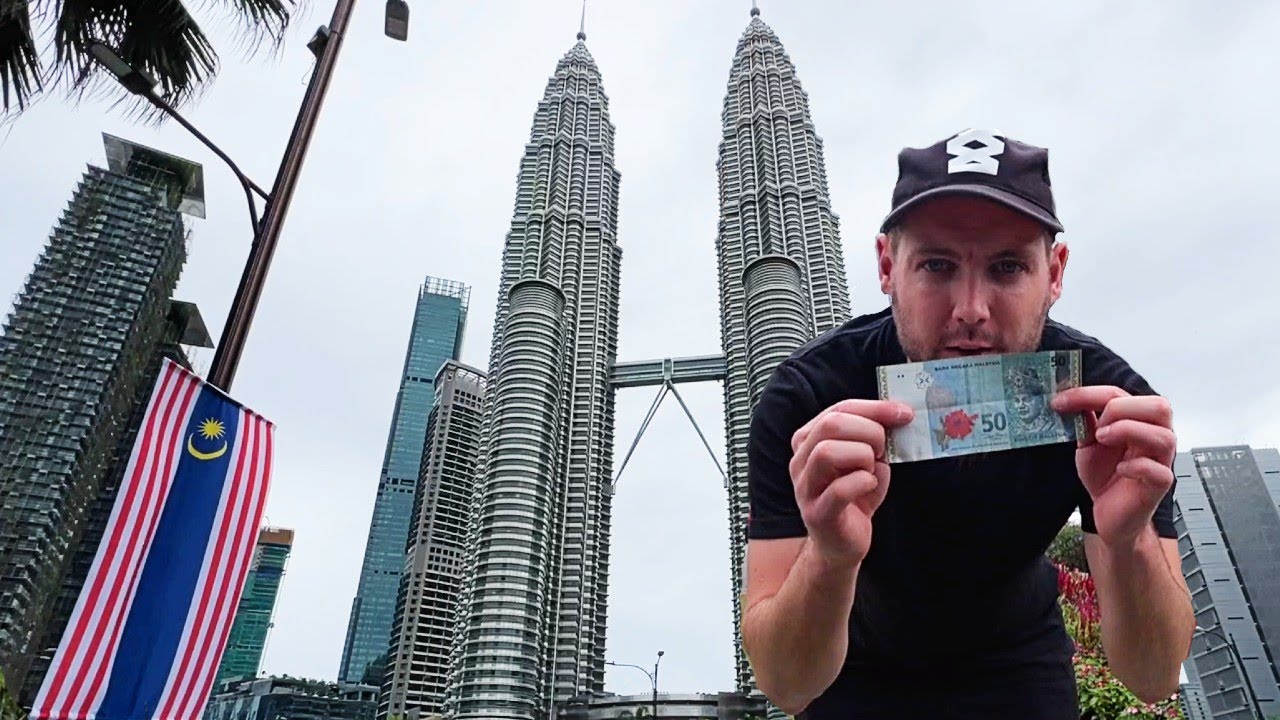 24 Hours in Kuala Lumpur With Only $10 🇲🇾