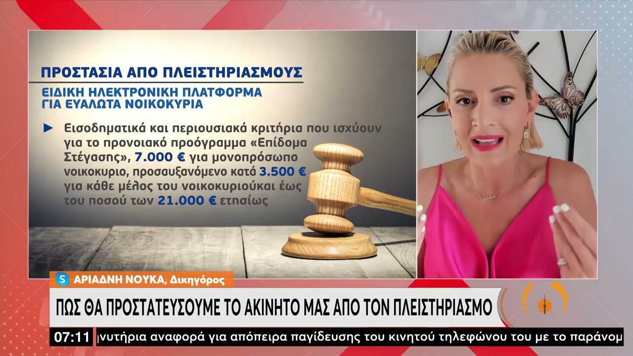 Πώς θα προστατεύσουμε τα ακίνητά μας από τον πλειστηριασμό | 2/8/22 | ΕΡΤ