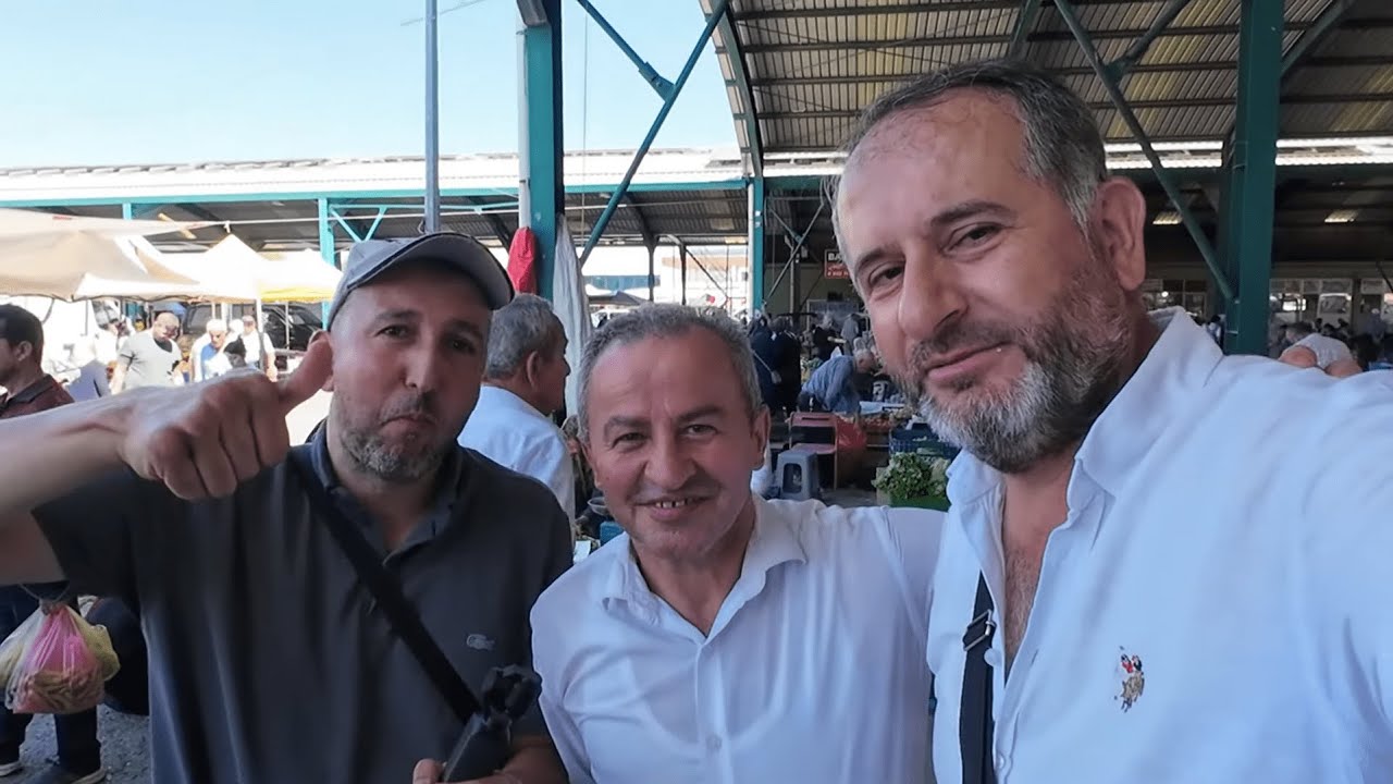 B0L SARIMSAKLI TAŞKÖPRÜ CUMA PAZARI--KÖYLÜ KADINLARIN TAZE ÜRÜNLERİ