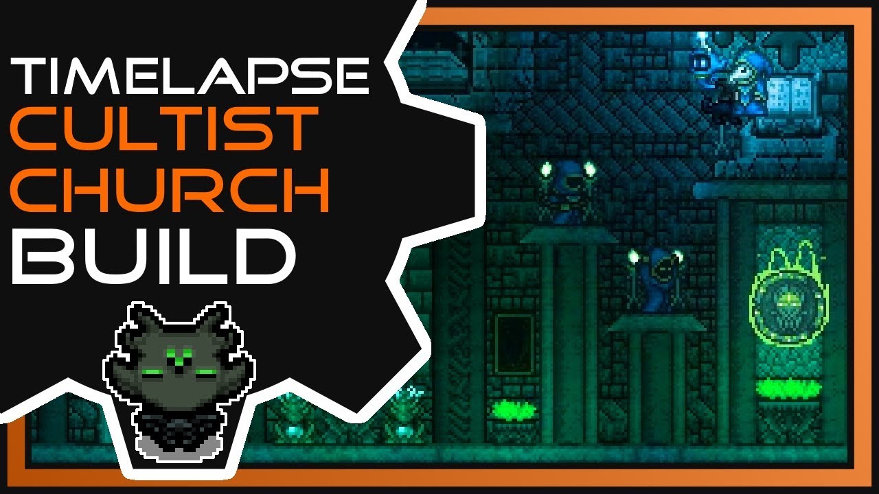 Lunar Cultist Church | Timelapse Build | Terraria
