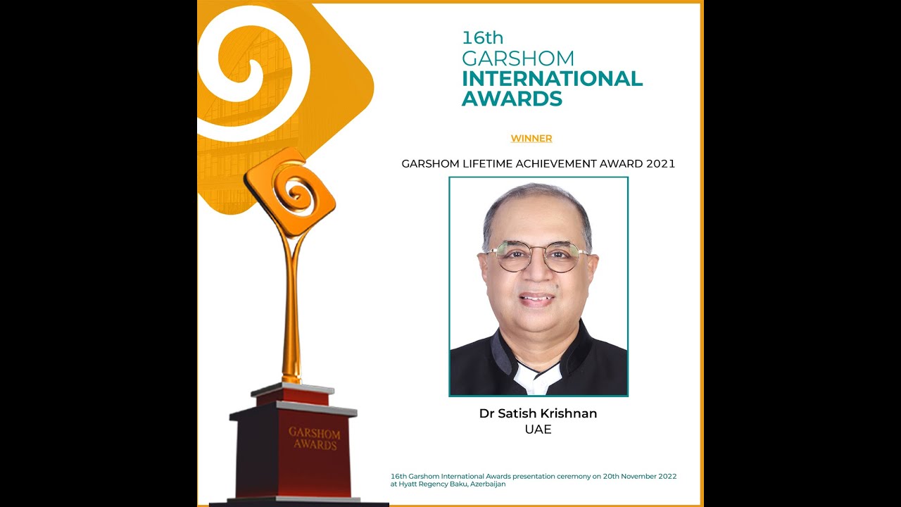 Profile: Dr Satish Krishnan, Sharjah