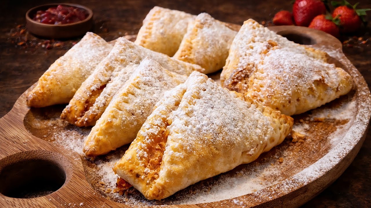 KOLAČI OD DVA SASTOJKA - jastučići sa džemom | CAKES OF TWO INGREDIENTS