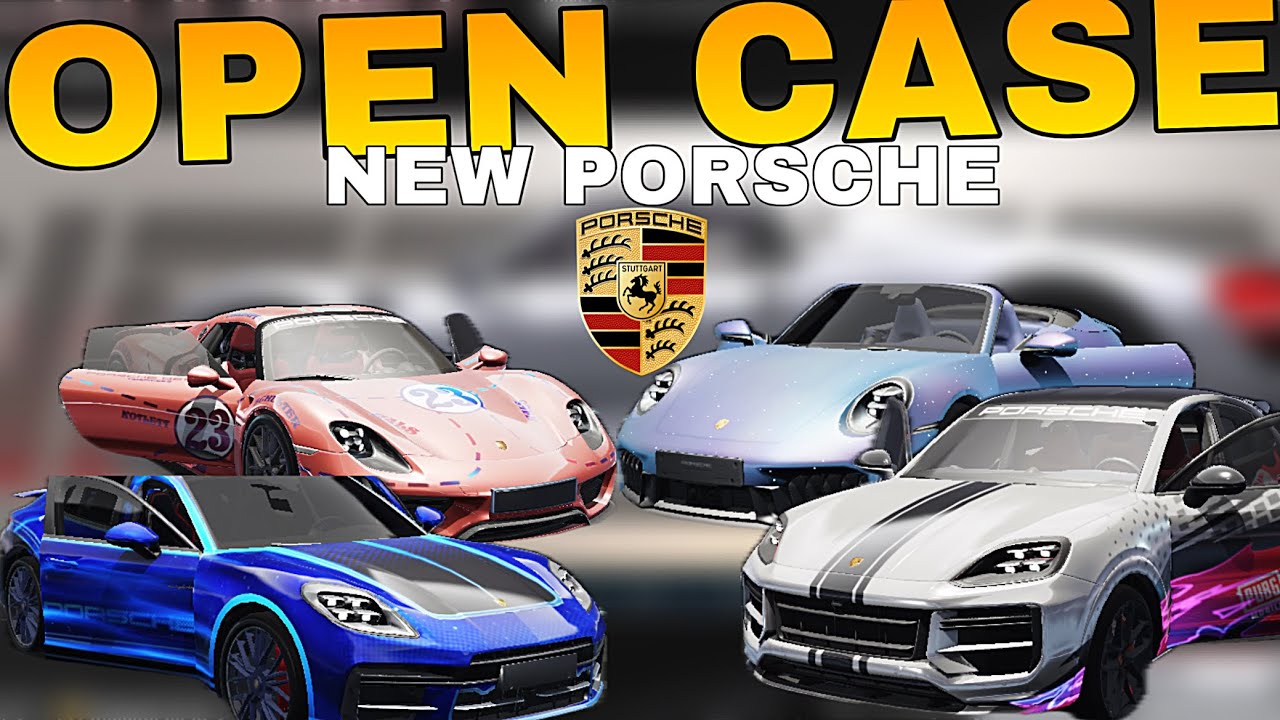 OPEN CASE PORSCHE NOVOS CARROS DO PUBG MOBILE 