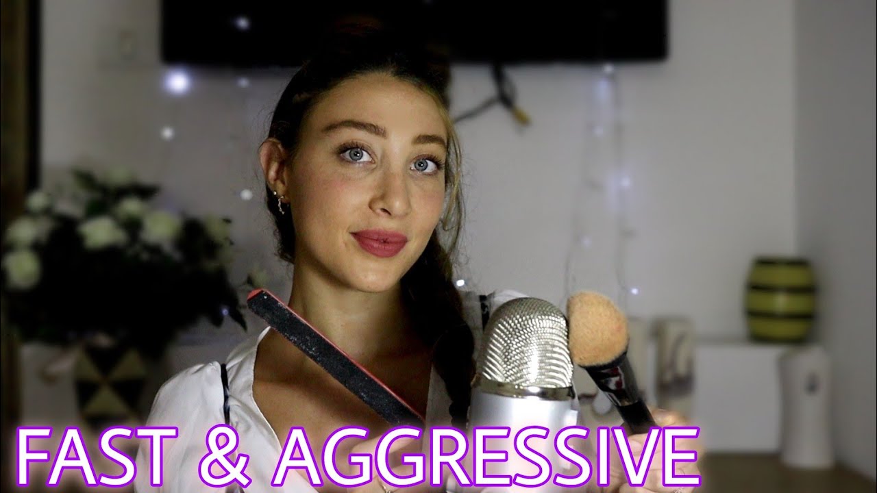 FAST & AGGRESSIVE TRIGGERS | TINGLY | ASMR