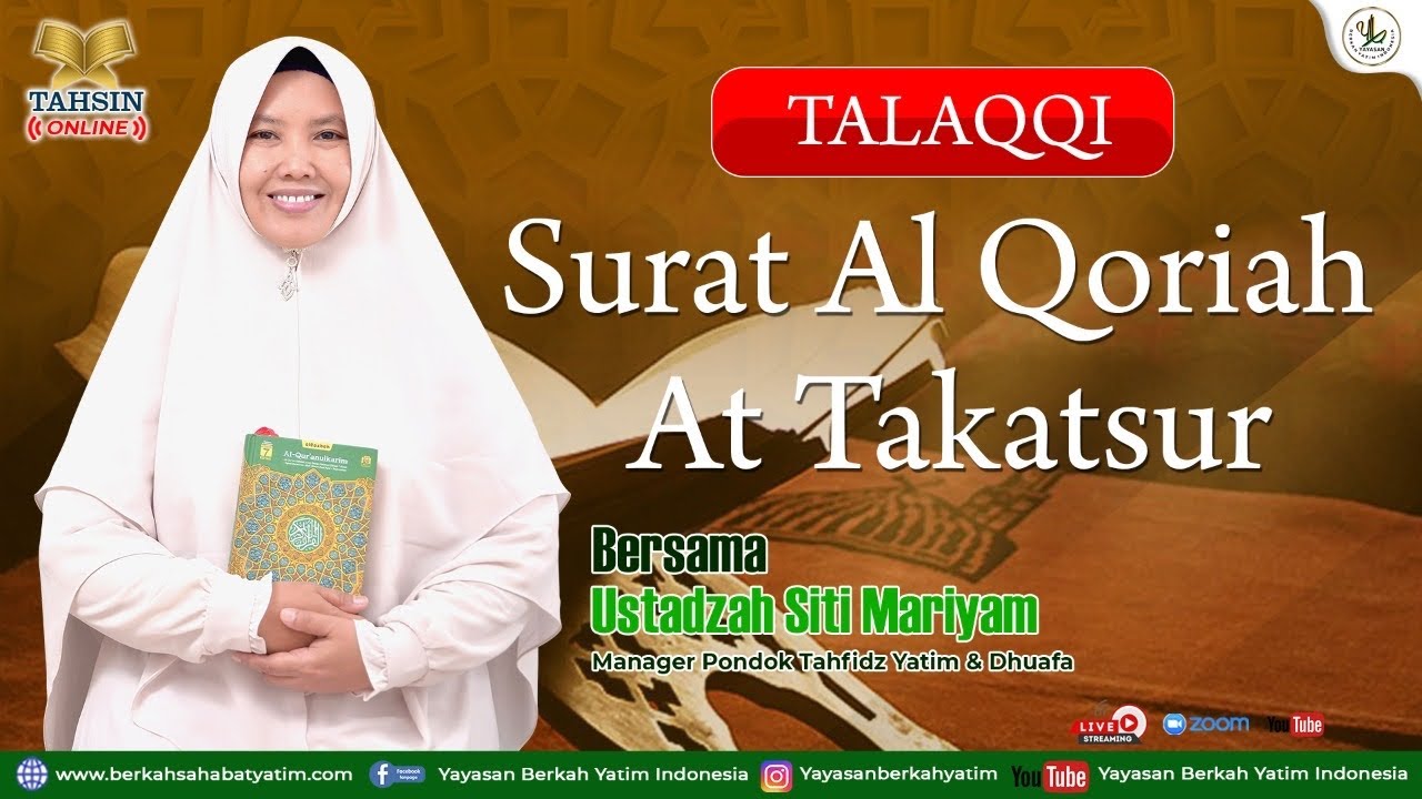 Tahsin Online - Surat Al Qoriah & At Takatsur