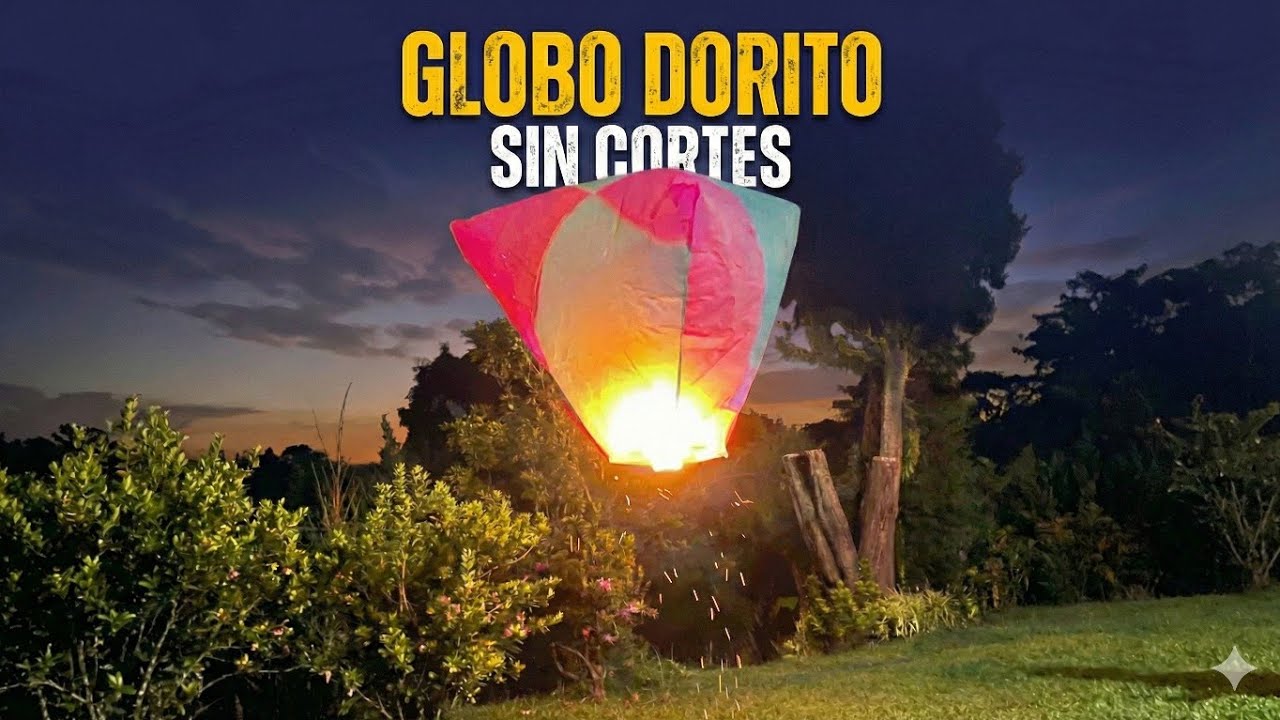 ¿ Cómo hacer un globo Dorito ? Globo sin cortes tipo 2 - Rescatando la tradición #38