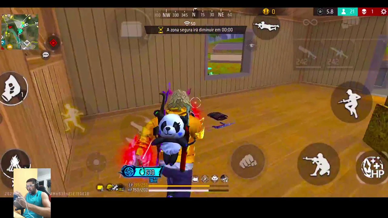 Olá! Free Fire ao vivo.