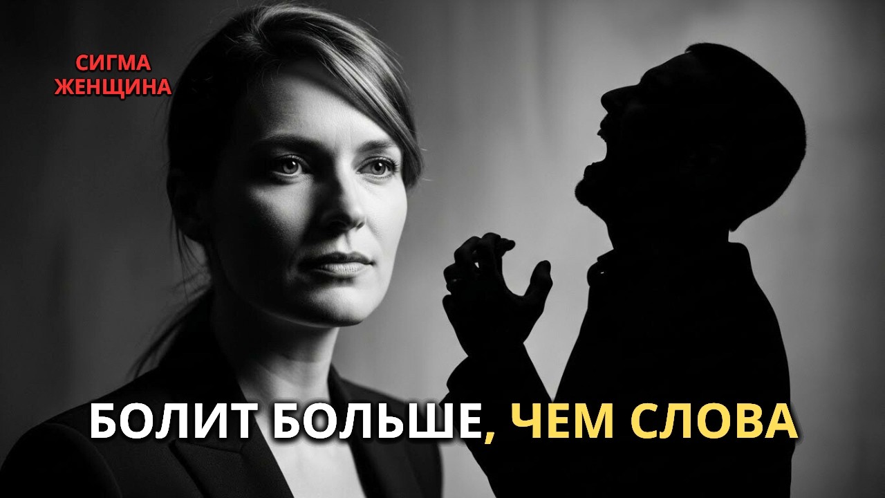 Давящая тишина: Почему женщина-сигма никогда не вступает в споры?