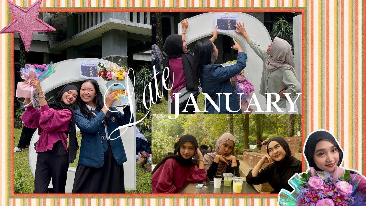 roselia's vlog | dari selasa ke sabtu di akhir Januari!🍿