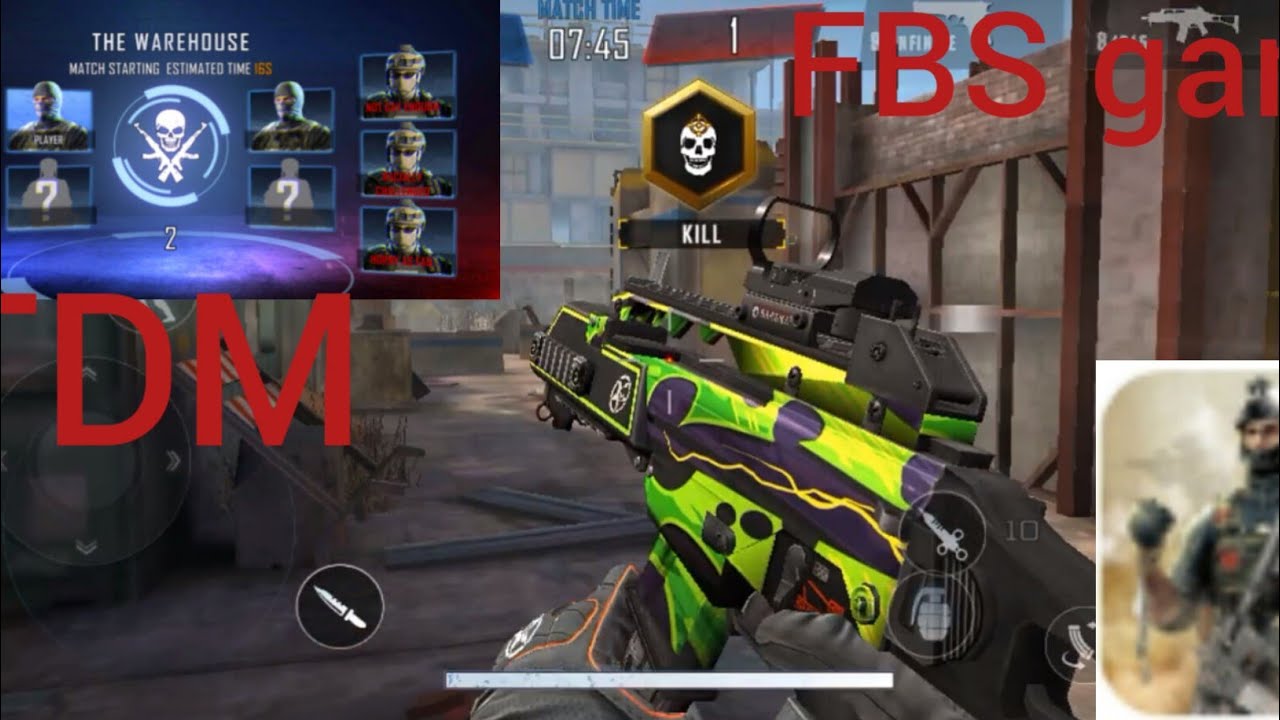 TDM game play new FBS offline game try him