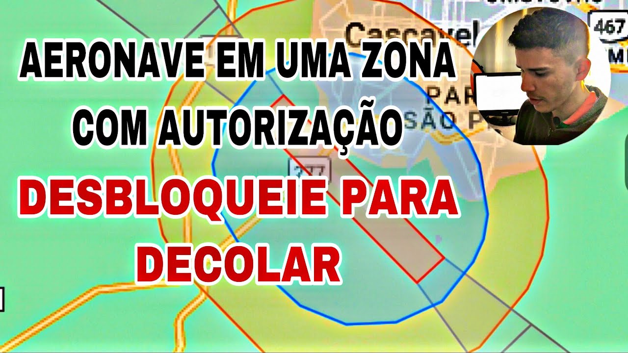 COMO DESBLOQUEAR ZONA COM AUTORIZA&Ccedil;&Atilde;O - DESBLOQUEIO PARA DECOLAGEM