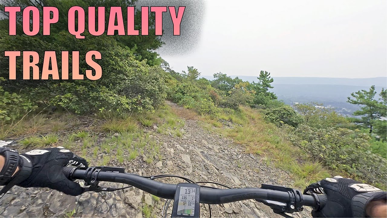 Amateur MTB Rider Bombing Port Jervis MTB Trails