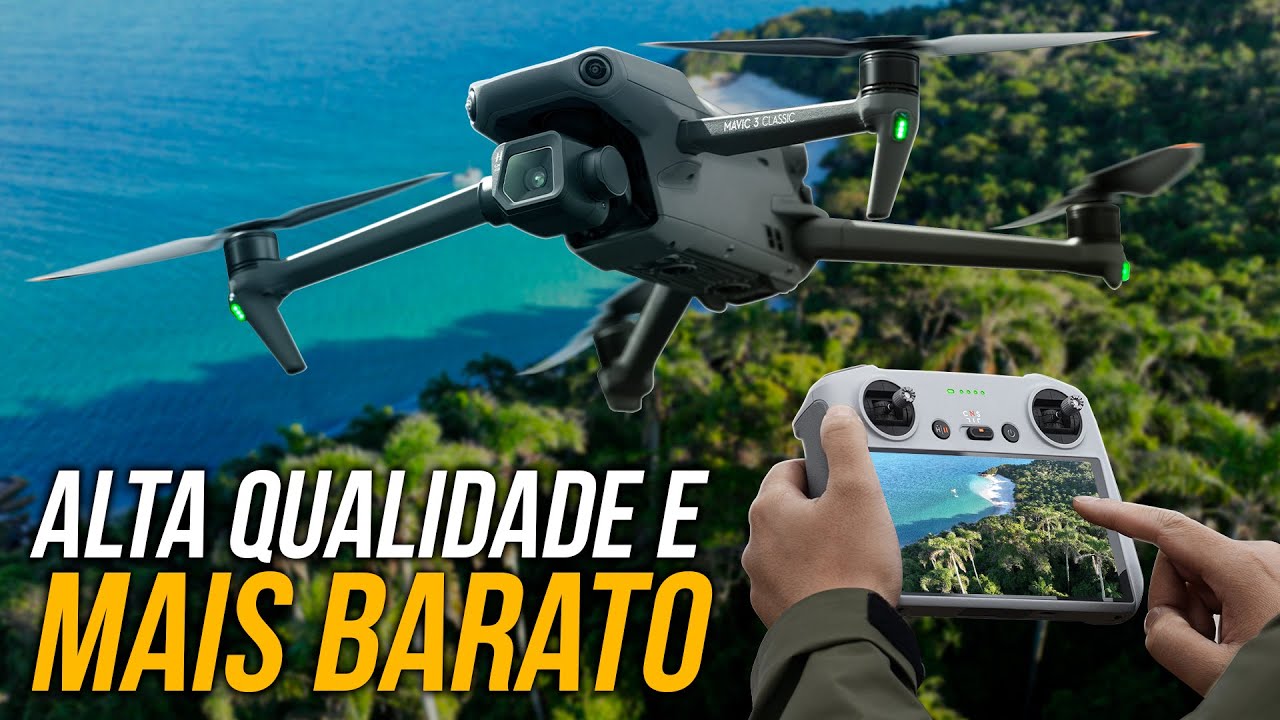 Drone DJI Mavic 3 Classic - ALTA qualidade e PREÇO + BAIXO