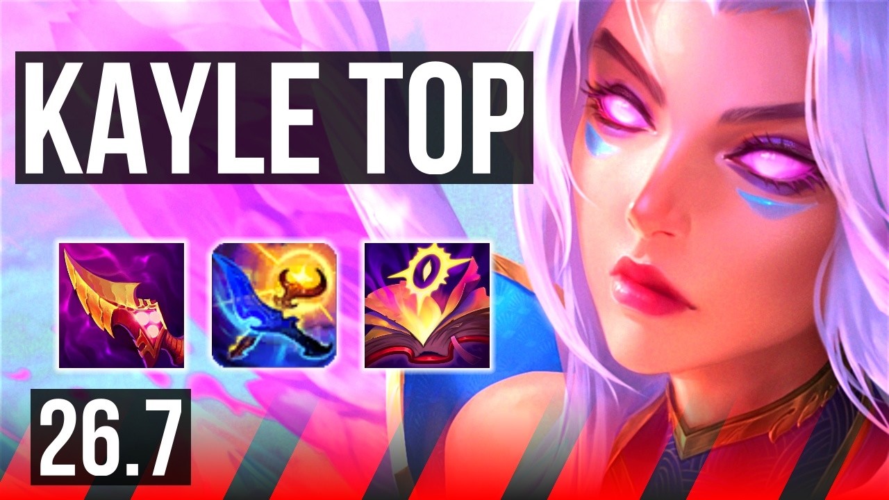KAYLE vs ZAAHEN (TOP) | Good KDA: 10/2/5 | NA Master | 26.7