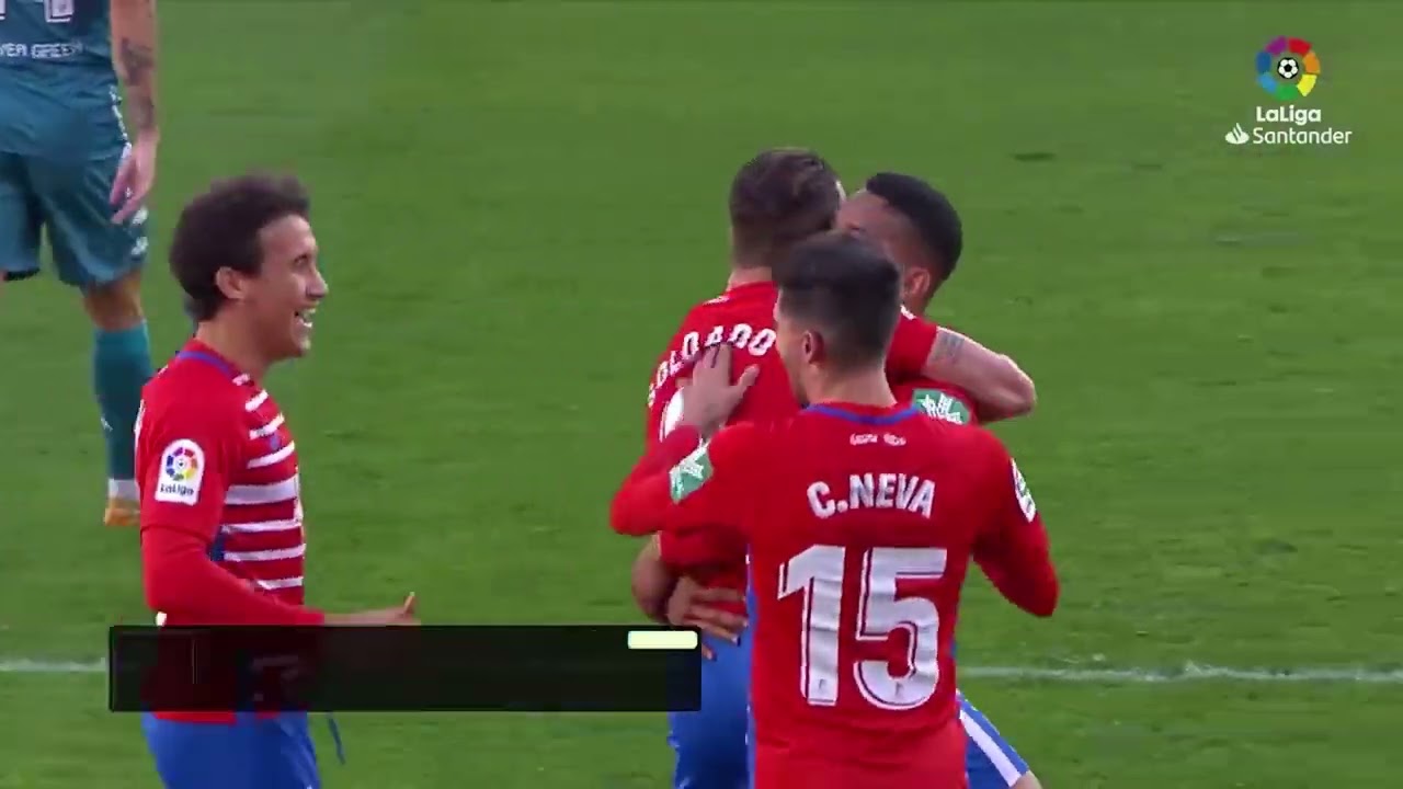 Todos los goles del Granada cf en la temporada 2020/21