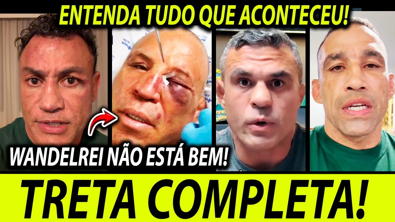 CENAS LAMENT&Aacute;VEIS!🚨 LUTA DE POP&Oacute; E WANDERLEI SILVA TERMINA EM CONFUS&Atilde;O GENERALIZADA!