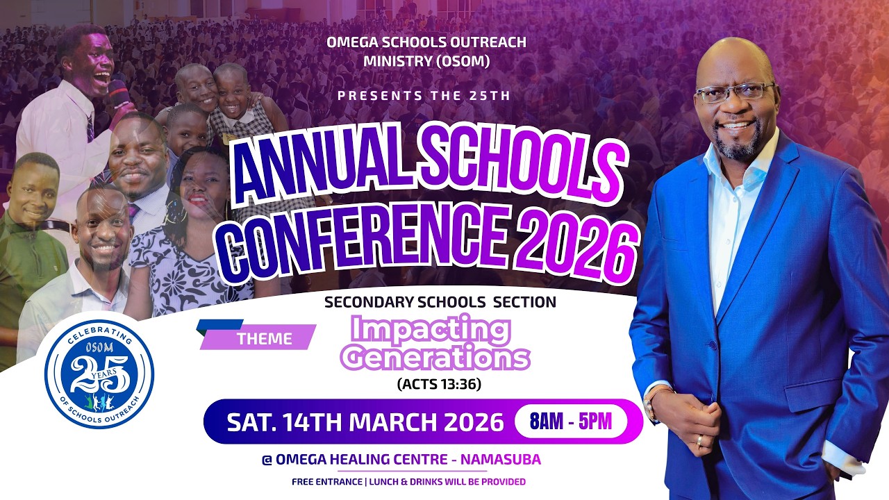 🔴 LIVE: Celebrating 25 Years of Omega Schools Outreach Ministries | Omega Healing Centre Anniversary