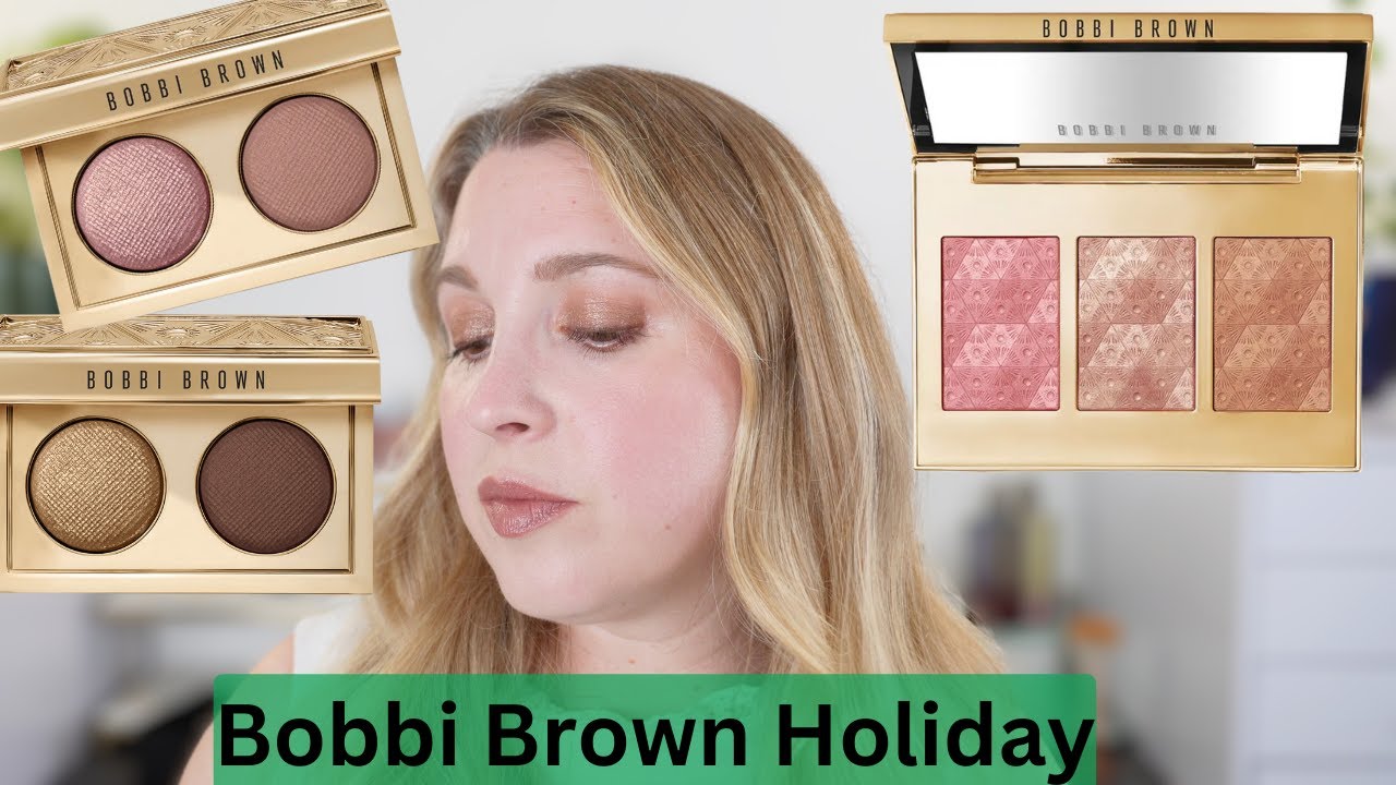 BOBBI BROWN HOLIDAY! New Luxe Eye Duos & Luxe Cheek & Highlight Palette