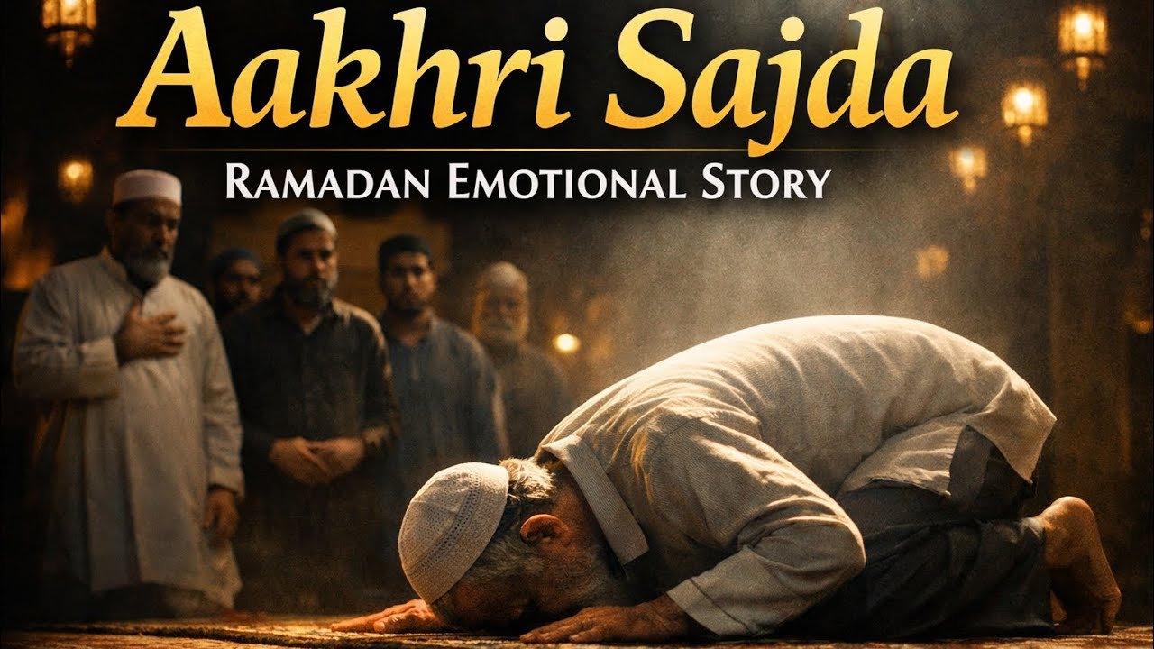 Aakhri Sajda | Most Emotional Ramadan Islamic Story | Heart Touching Muslim Story