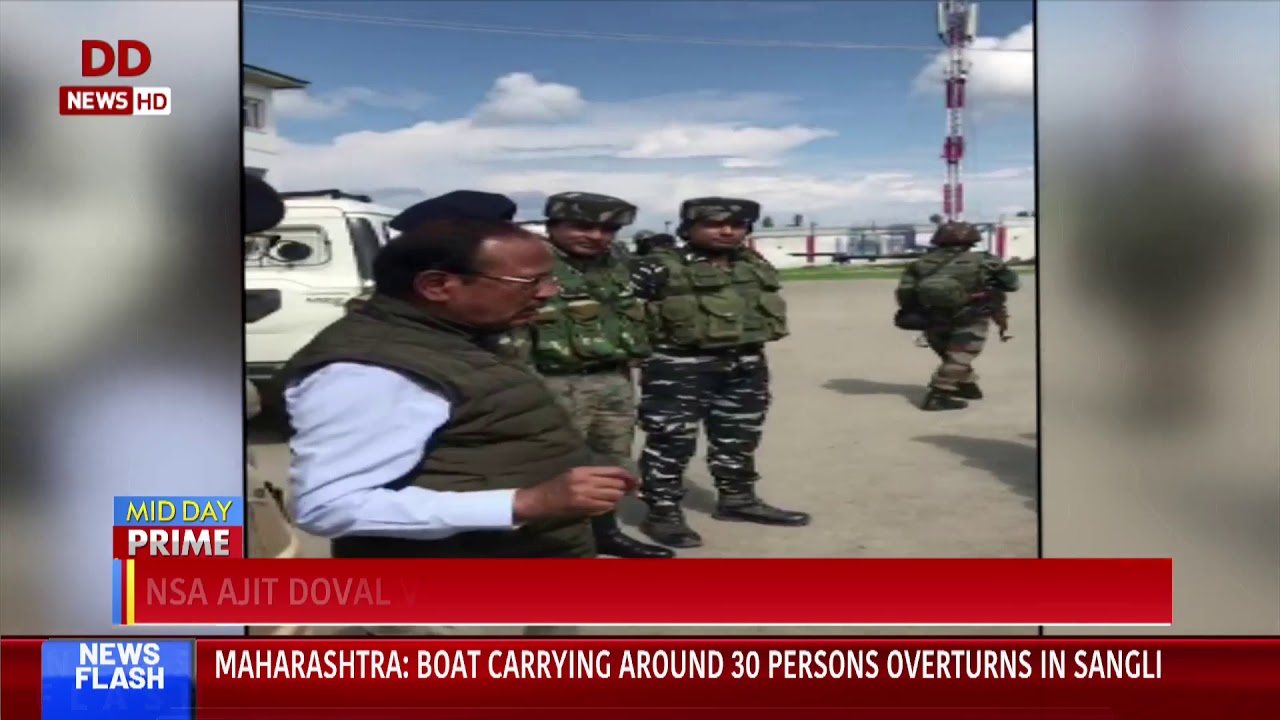 NSA Reviews Security Situation in Kashmir