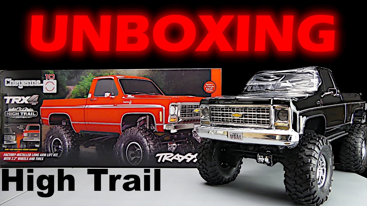 TRAXXAS TRX4 High Trail Edition - Chevy K10 UNBOXING Deutsch