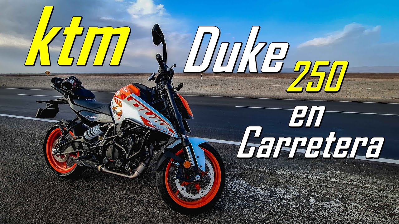 Es increíble lo rápida que es la Nueva ktm duke 250 | Top Speed en Carretera 🏍️🔥😱