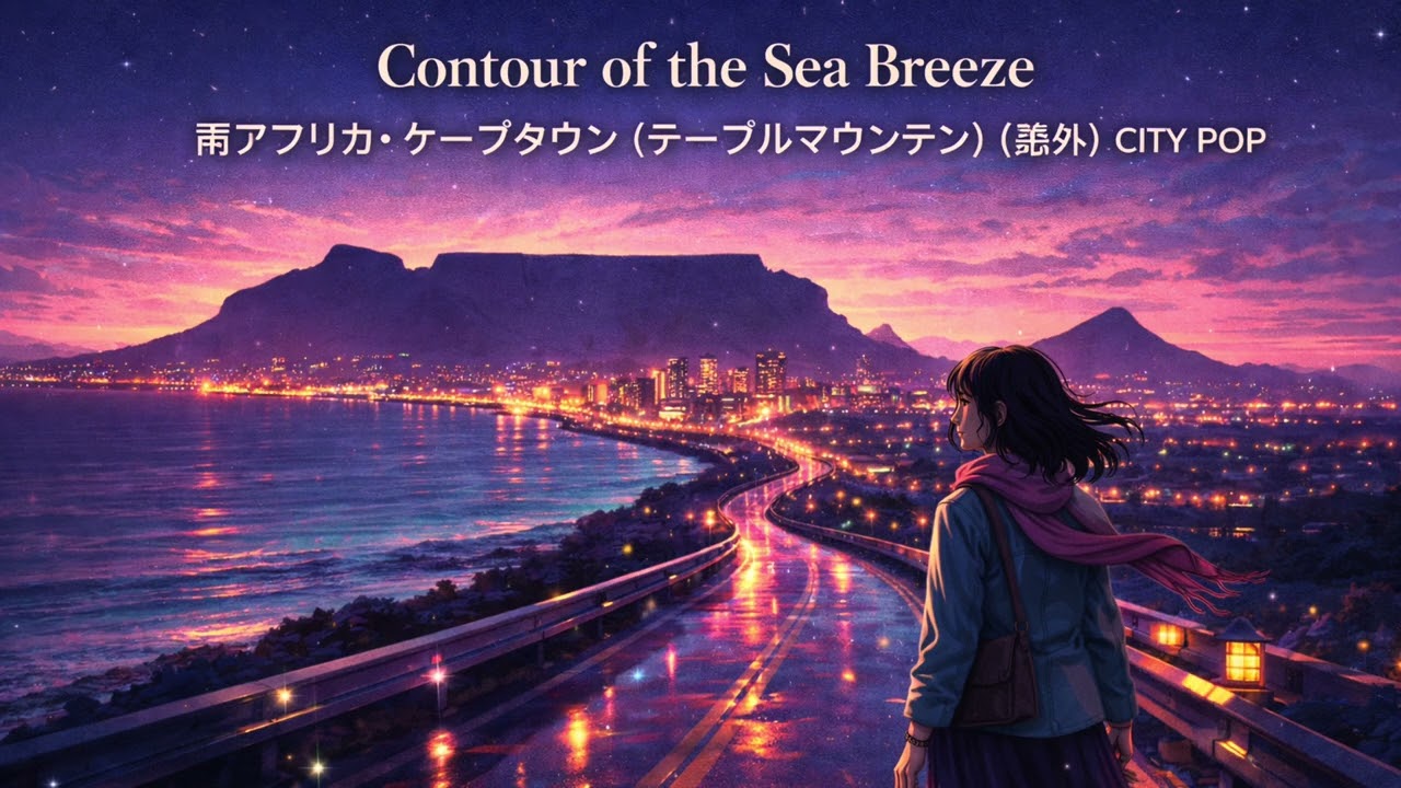 【ケープタウンシティーポップ】Contour of the Sea Breeze