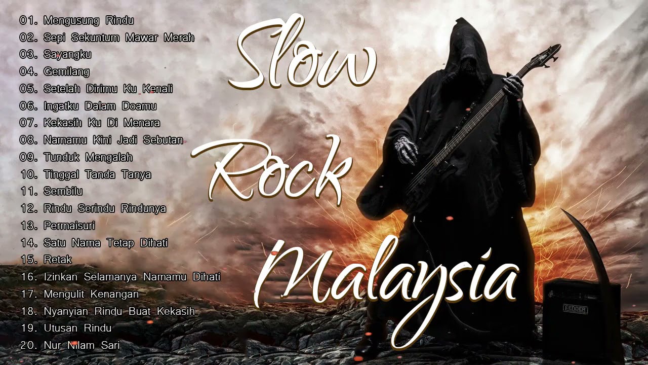 Lagu Rock Kapak 80an 90an Malaysia Terbaik - Nonstop Lagu Slow Rock Dulu - Dulu Malaysia
