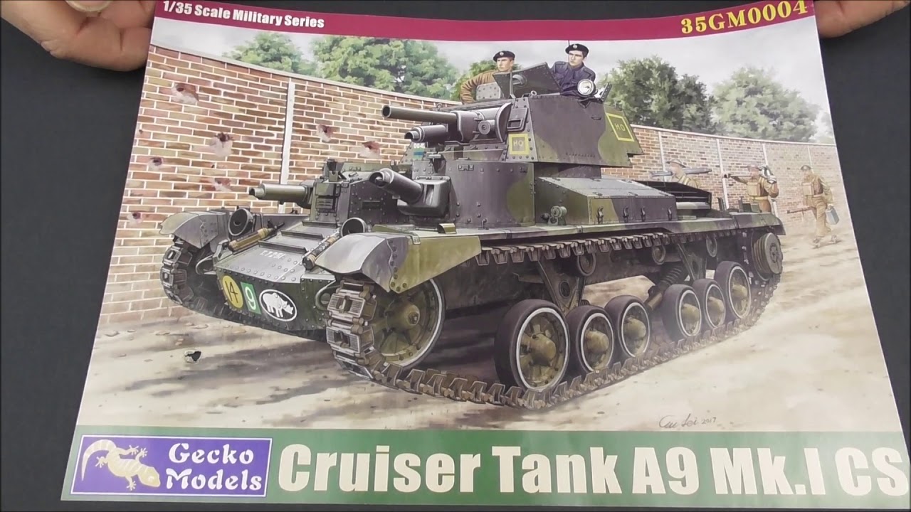 MBK packt aus #104 - 1:35 Cruiser Tank A9 Mk.1 CS (Gecko Models 35GM0004)