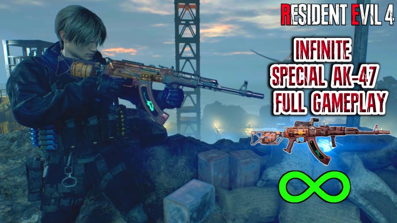 INFINITE SPECIAL AK-47 ONLY!! Full Gameplay - Resident Evil 4 Remake