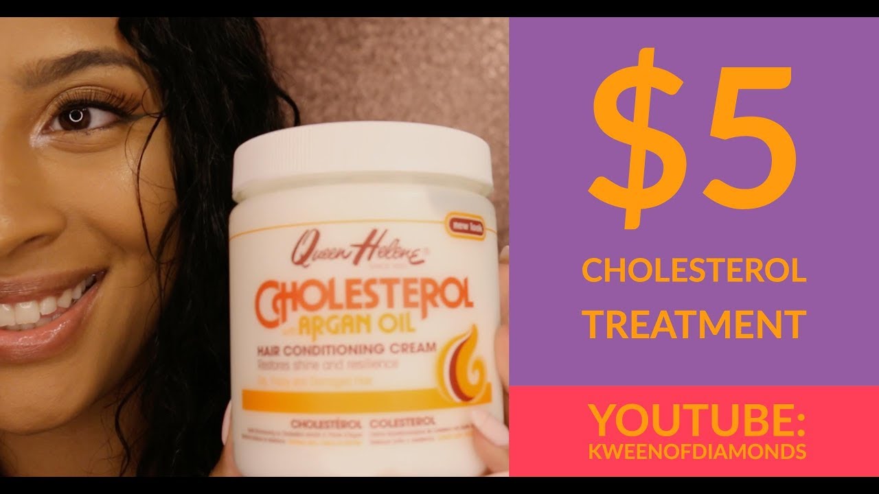 $5 Cholesterol Treatment I Curly Girl Routine