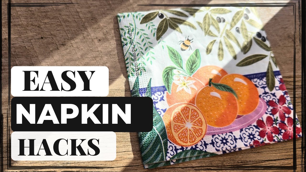 DIY Wrinkle-Free Decoupage: Master the Craft with This Easy Tutorial! ✨️