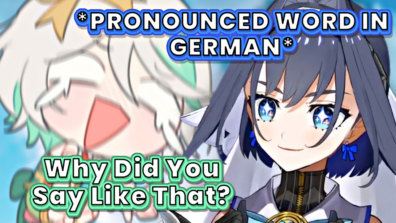 Cecilia LOST IT at how Kronii pronounced this word in German accent [HololiveEN]
