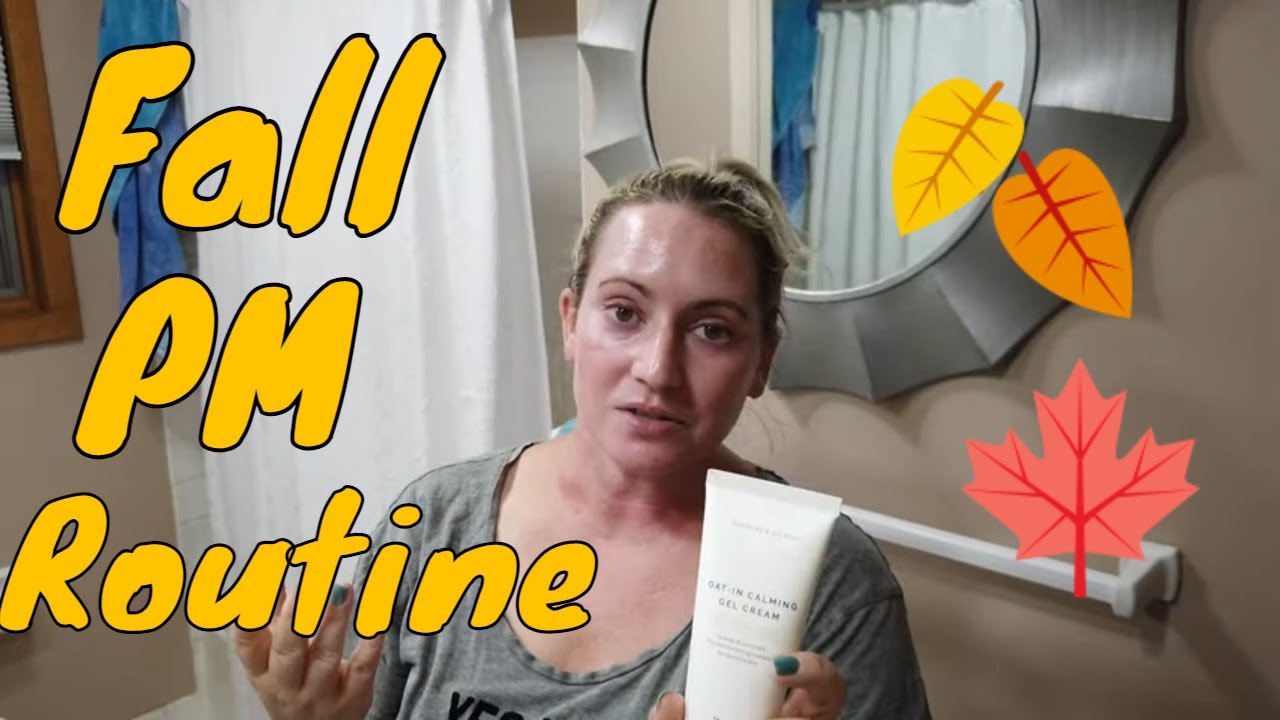Fall Evening K-Beauty Skincare Routine & First Impressions of Purito Oat Calming Cream