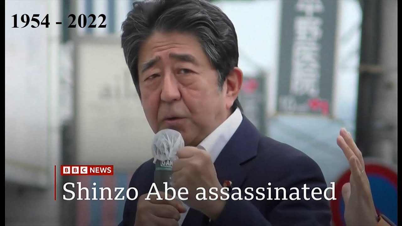 Shinzo Abe passes away (1954 - 2022) (Japan) - BBC News - 8th July 2022